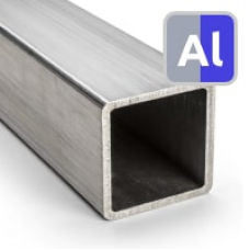 Алюминиевая профильная труба 20x20x4 мм Д1 ГОСТ 18475-82 квадратная