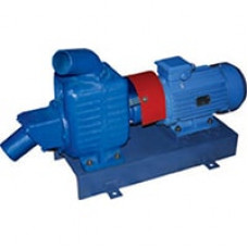 Дренажный насос С569М на тележке с дизельным двигателем