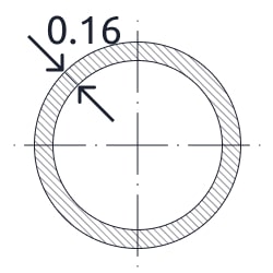 Нержавеющая круглая труба 20x0.16 мм 06Х18Н10Т ГОСТ 10498-82 холоднодеформированная шлифованная купить в Атырау