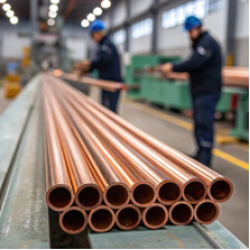 Медная дюймовая труба 7/8 22,23 мм C10200 ASTM B280