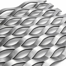 Нержавеющая просечно-вытяжная сетка 30x139x20x2 мм 12Х18Н10Т ТУ У 00236010.001-97 ПВС-D с широкой перемычкой