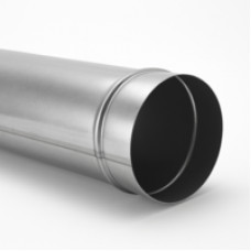 Воздуховод стальной 1.2x100 мм сварной