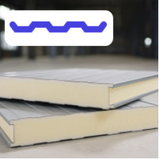 Стеновая ТСП 50x1000 мм, МВ, Z-Lock, профиль трапеция 50/50, RAL 9002