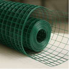 Сварная сетка с ПВХ покрытием 50x50x2.2 мм 1.5x20 м