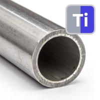 Титановая круглая труба 32x1.5 мм ВТ1-0 ГОСТ 22897-86
