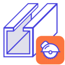 Резка профиля