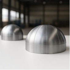 Оболочка цеппелиновая из оцинкованной стали 1600x0,55x750 мм ГОСТ 23208-2003